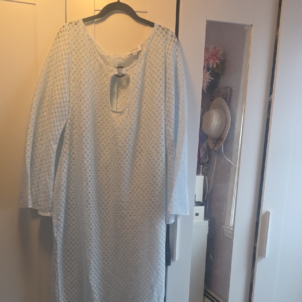 Elegant White Women's Dress